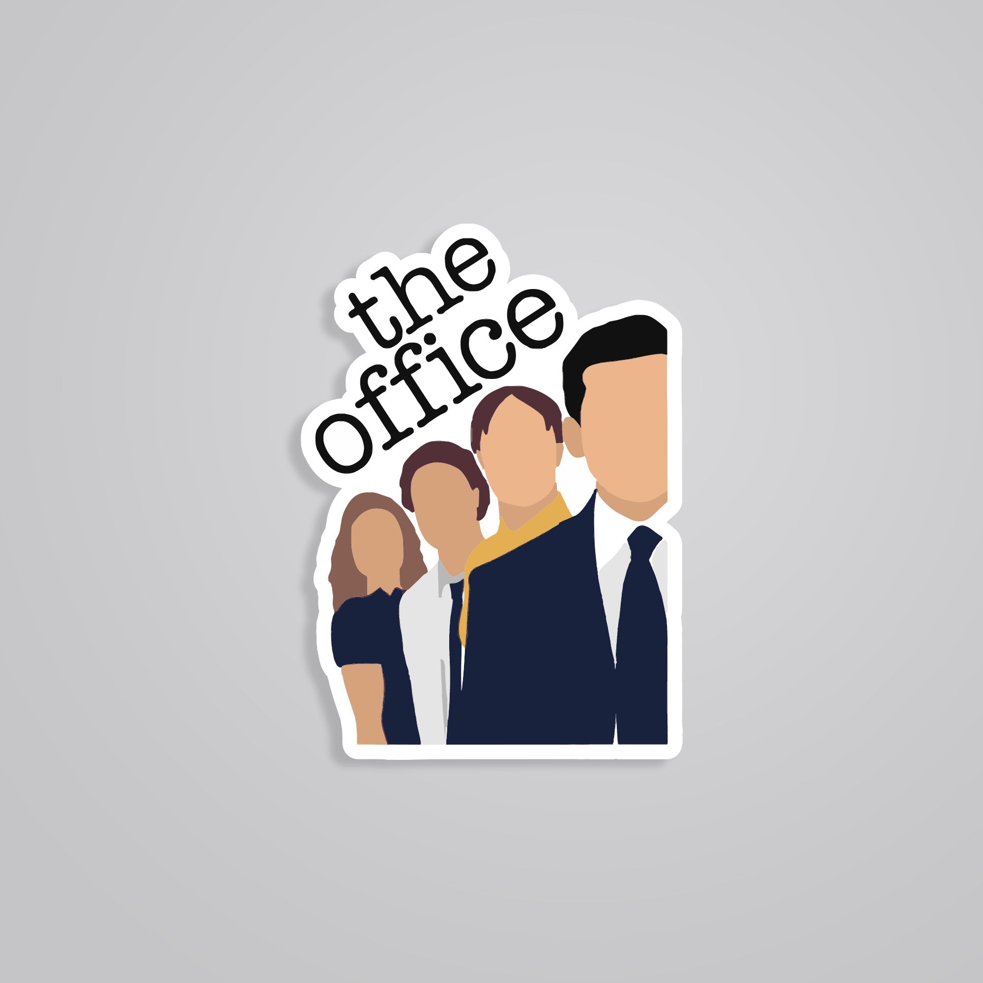 Fomo Store Stickers TV Shows Pam Jim Dwight Scott