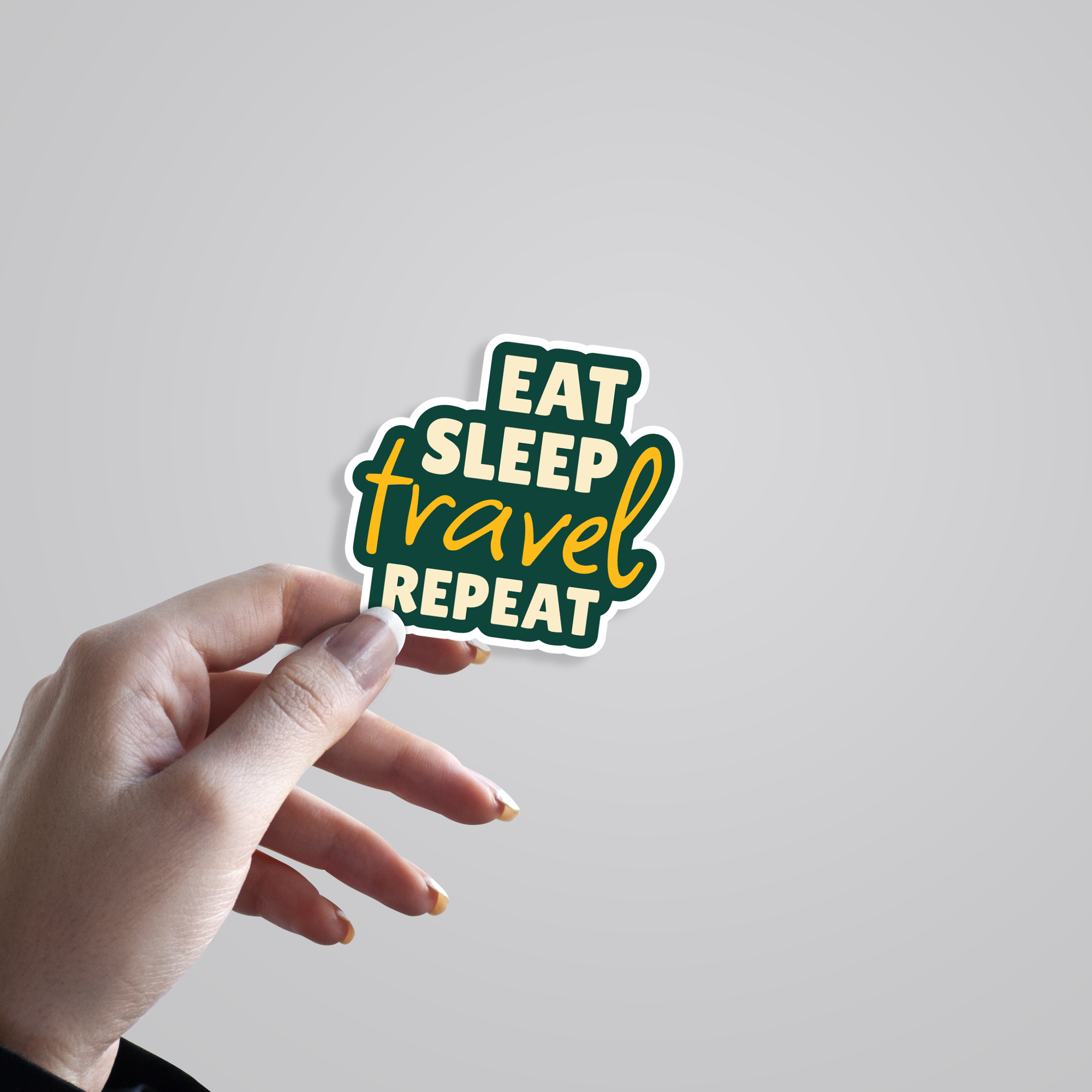 Fomo Store Stickers Travels Eat Sleep Travel Repeat