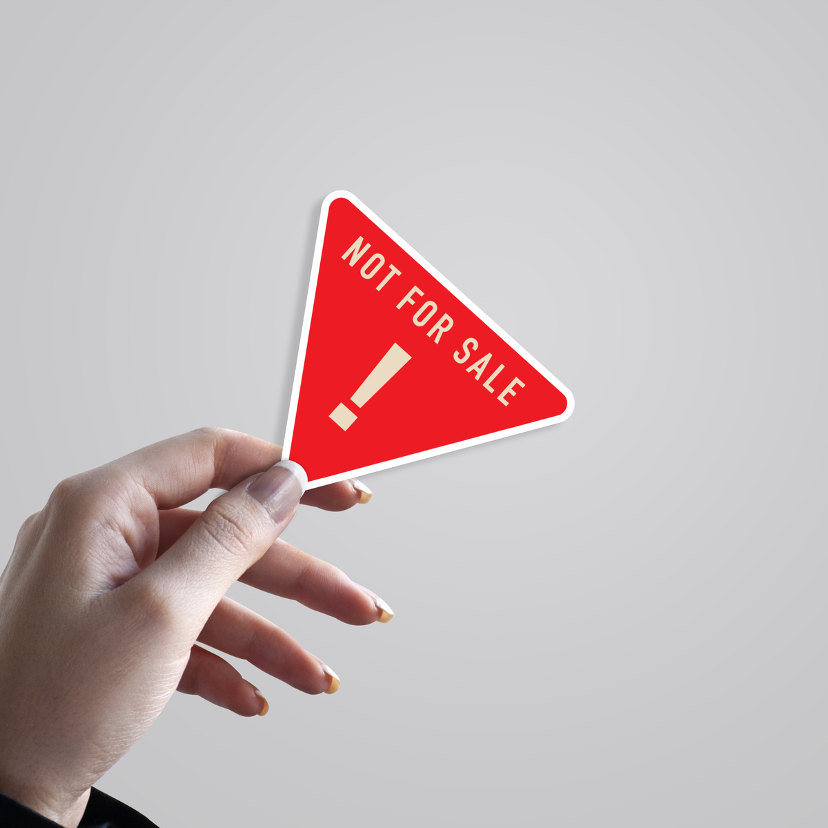 Sticker Not Not for Sale Stickers: Express Yourself with Quirky Flair