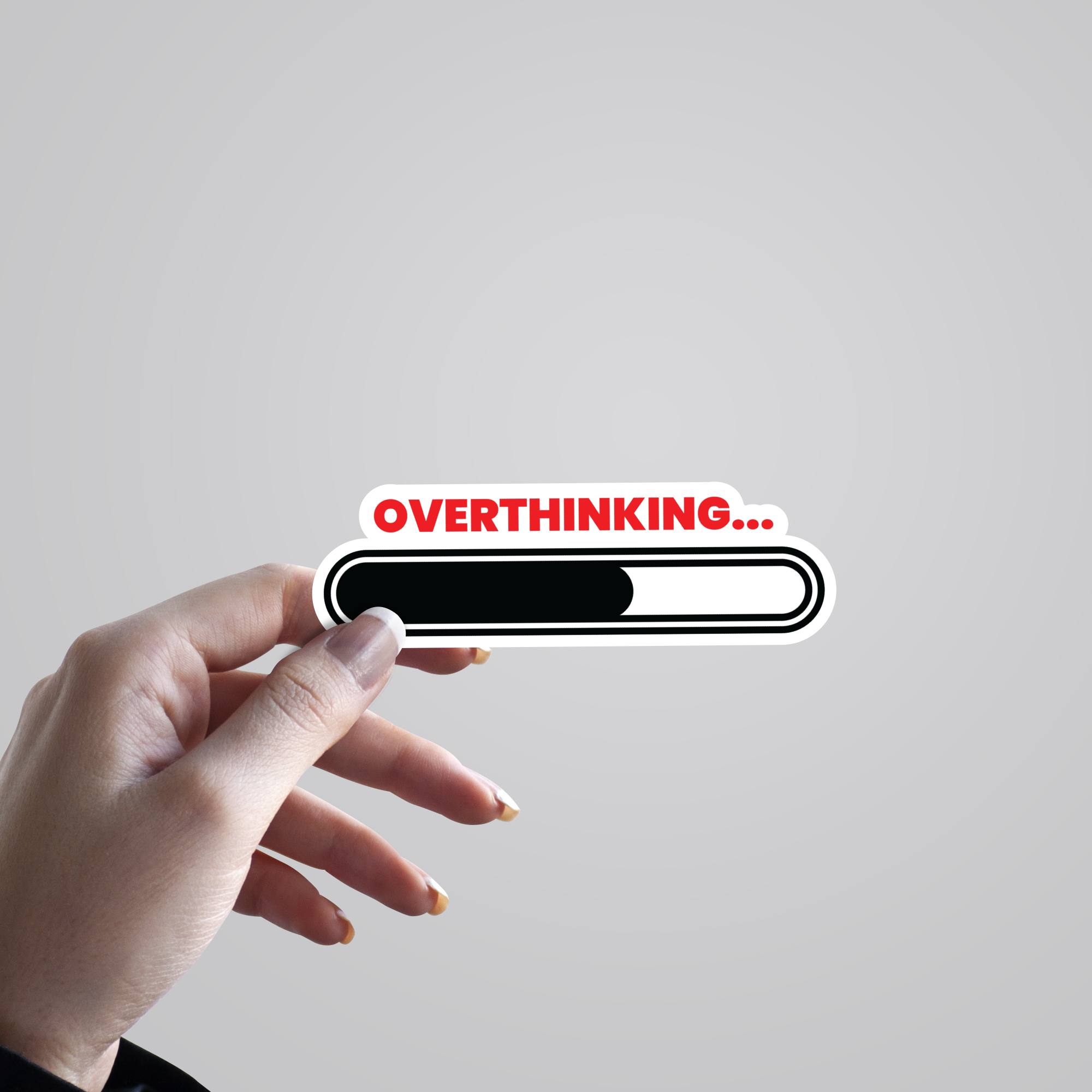 Fomo Store Stickers Witty Overthinking