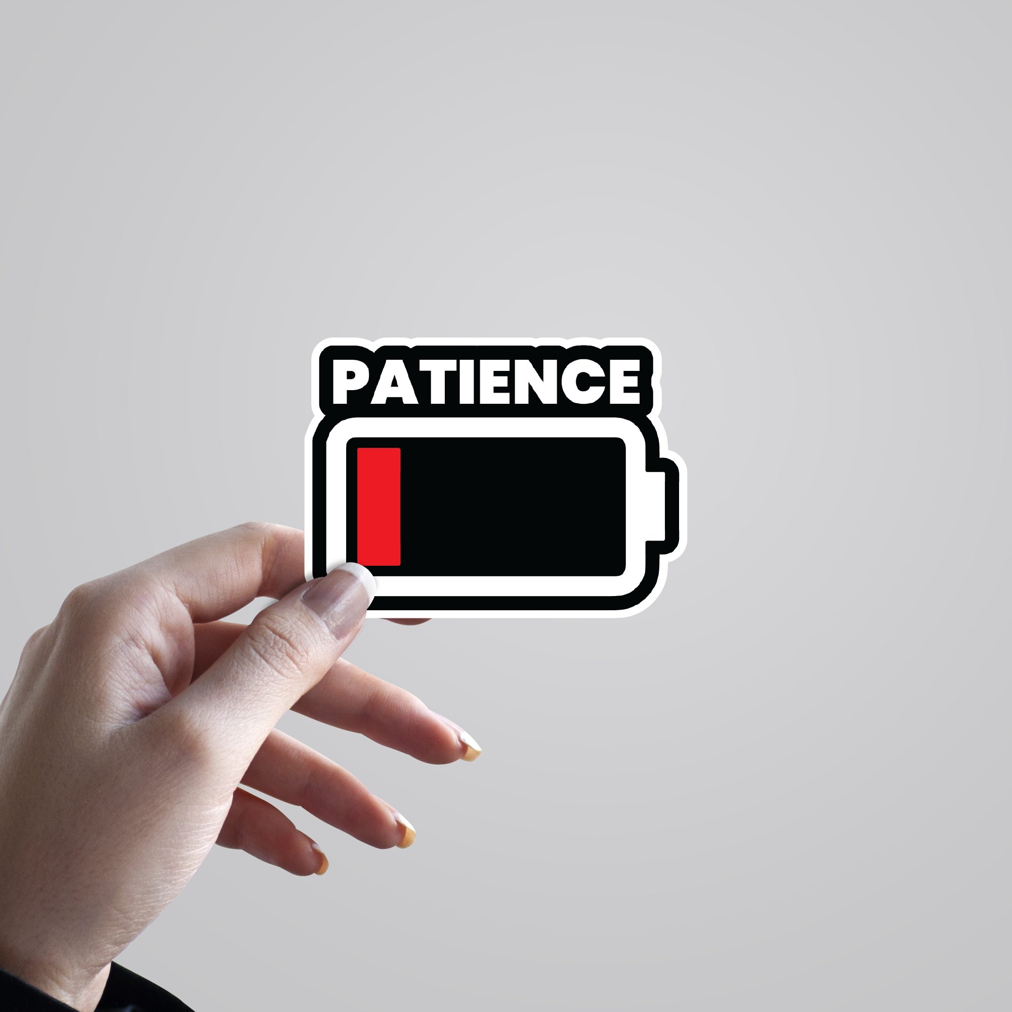 Fomo Store Stickers Witty Patience