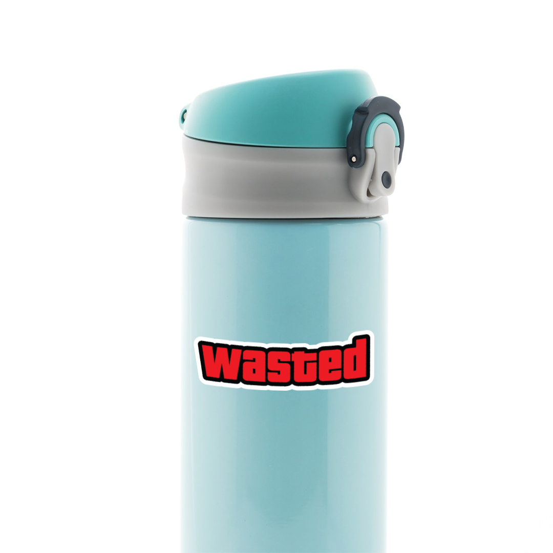 Wasted Witty Stickers