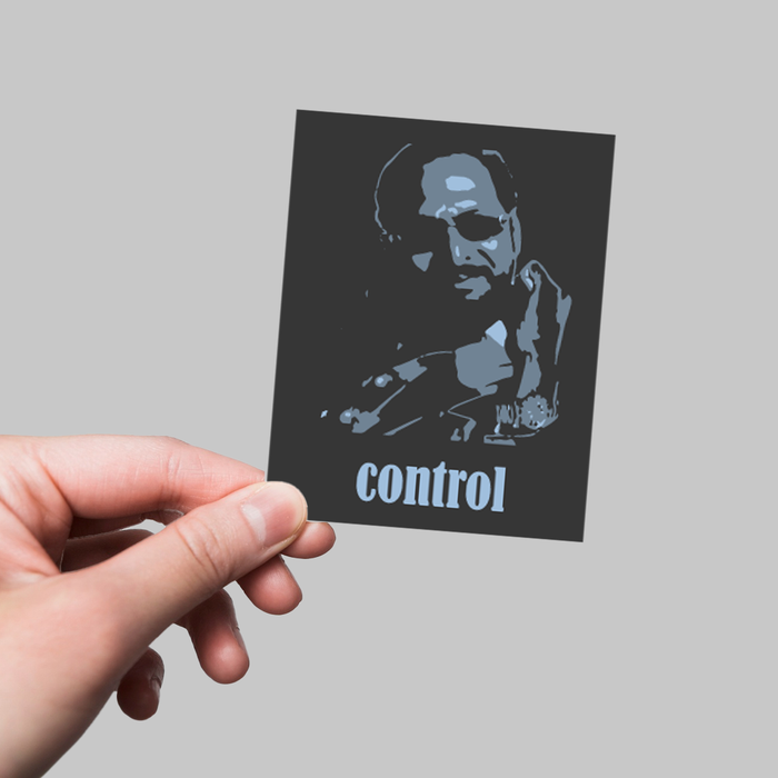 Control Uday Stickers: Use this witty and humorous sticker from the ...