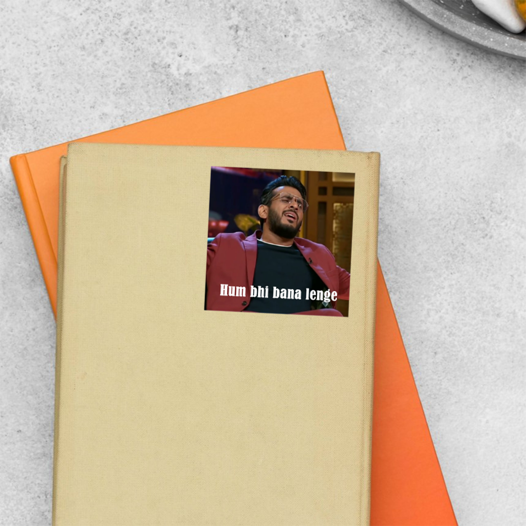 3D Hum bhi banalenge Meme Stickers