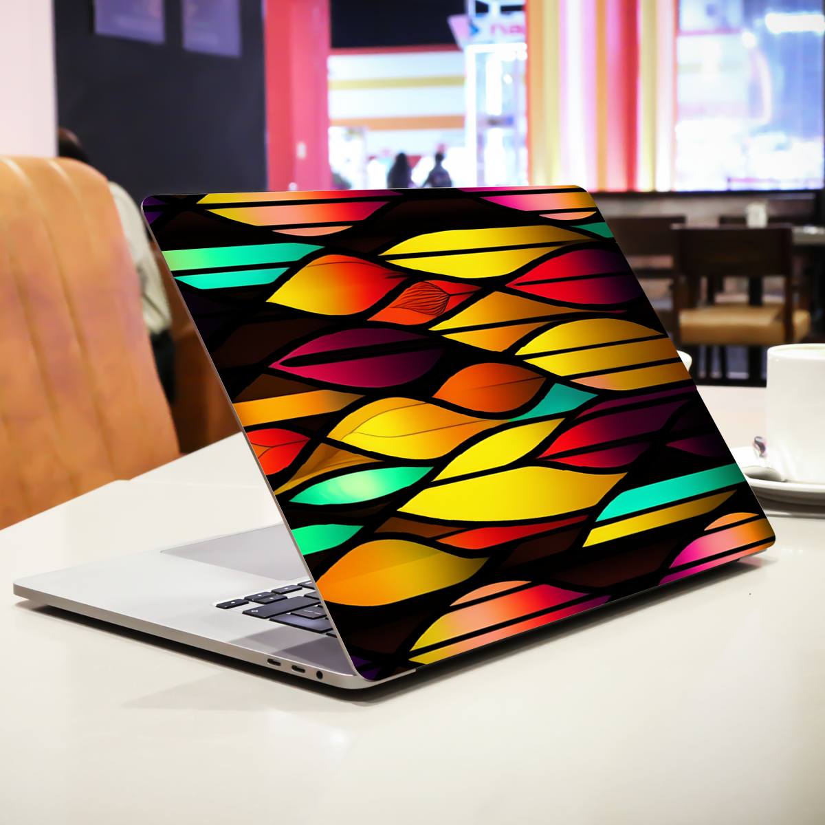 Glass Leaves Botanical Laptop Skin