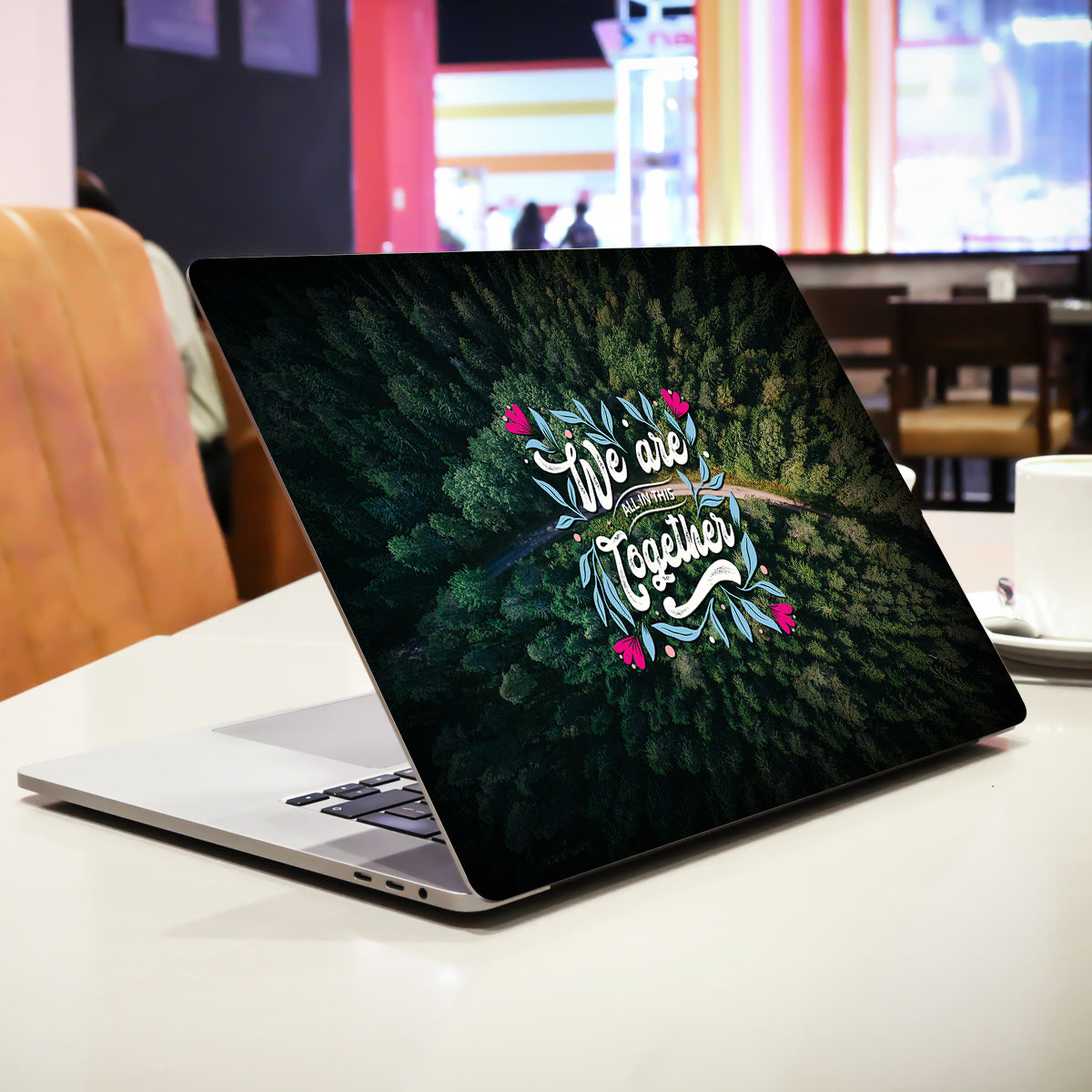 We are all in together Quote Laptop Skin