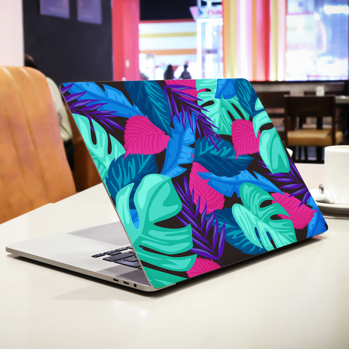 Colorful Leaves Botanical Laptop Skin