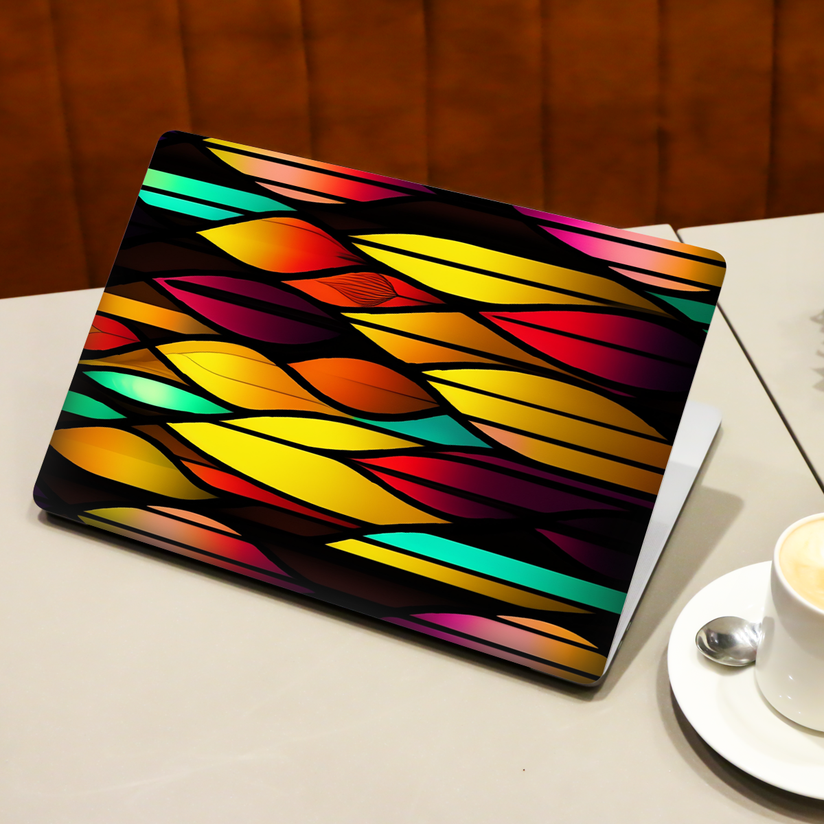 Glass Leaves Botanical Laptop Skin