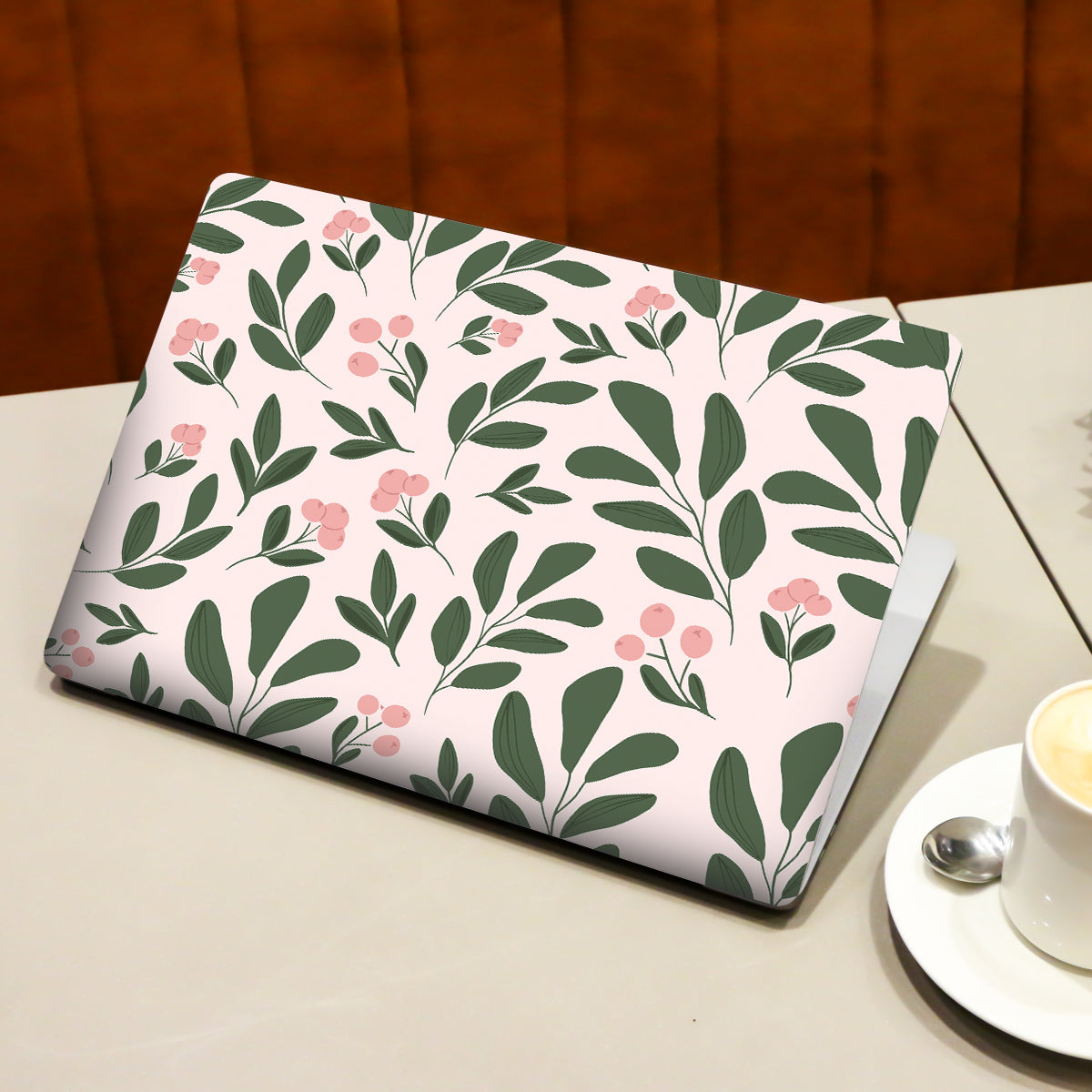 Florals and Leaves Botanical Laptop Skin