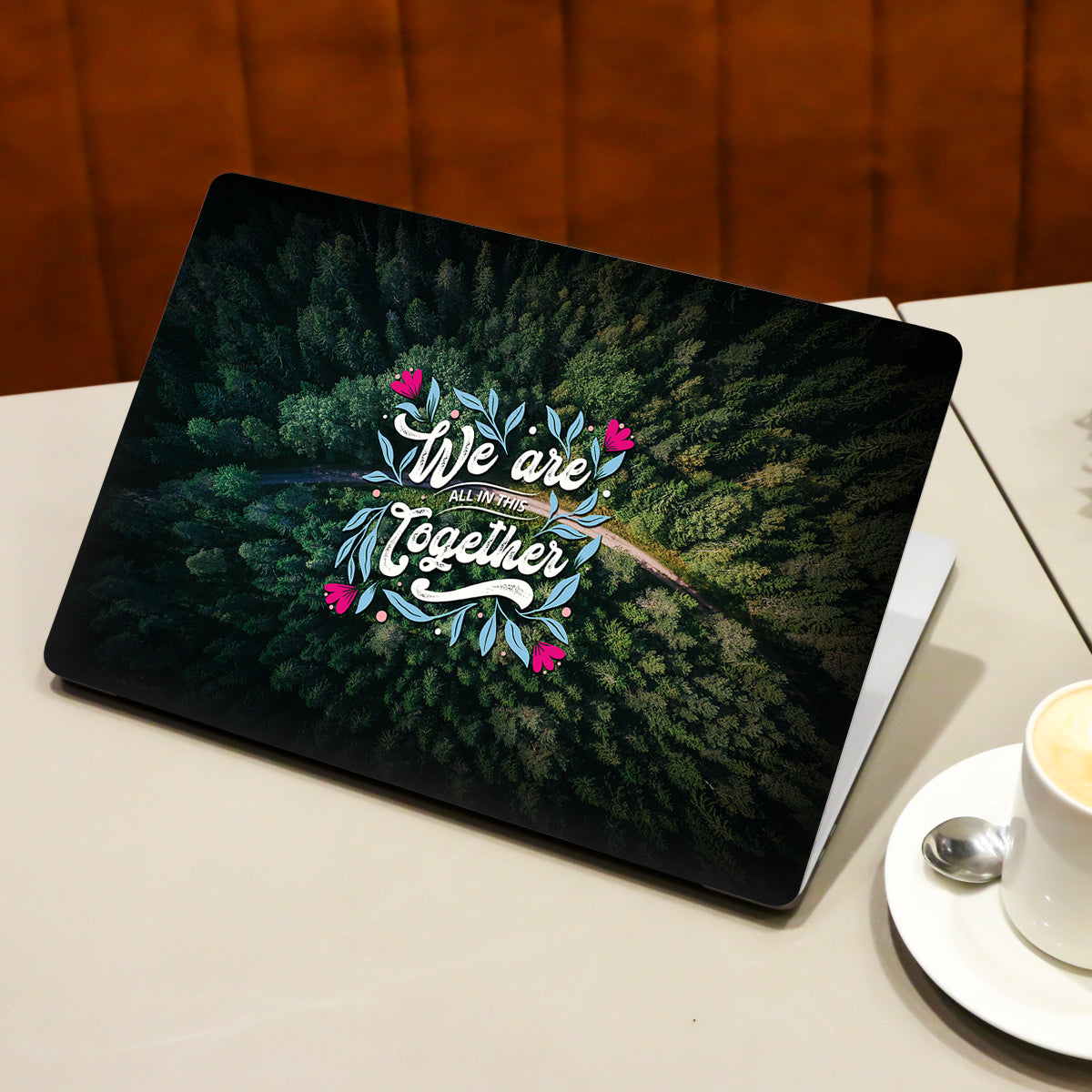 We are all in together Quote Laptop Skin